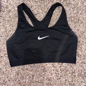 Nike Women's Black and White Sports Bra